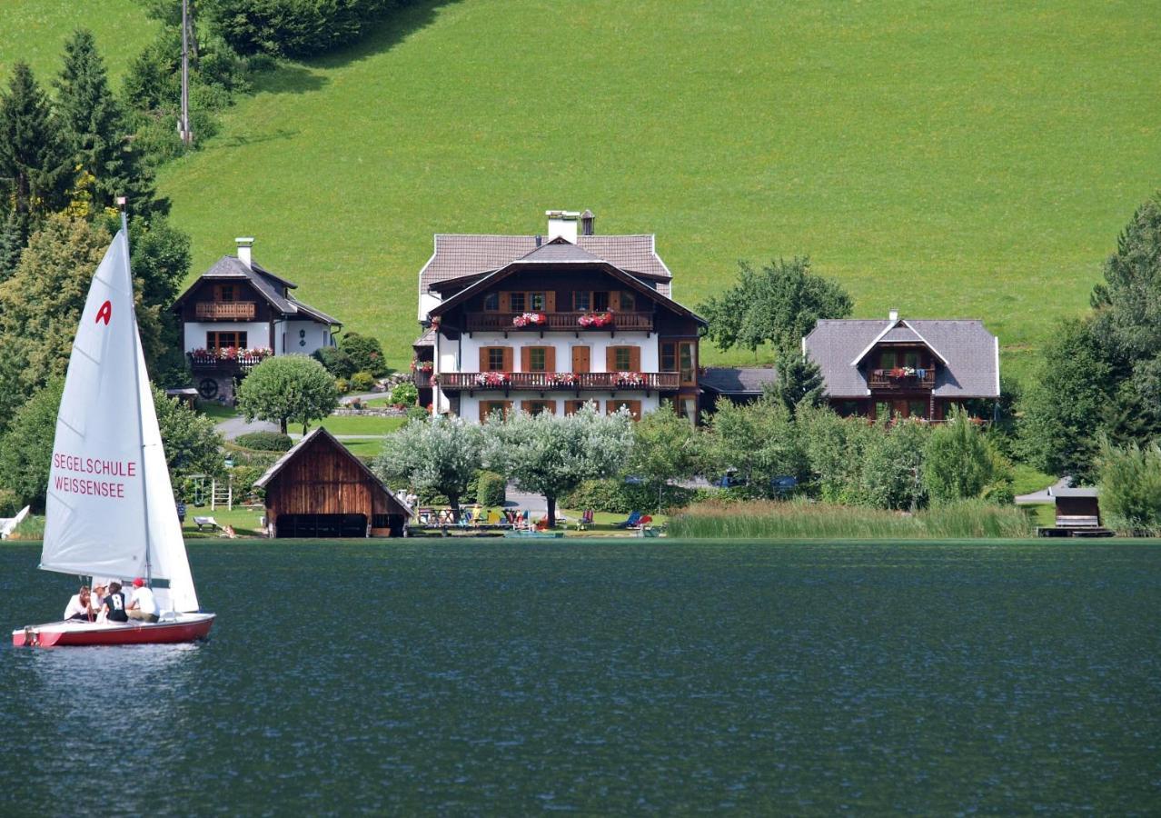 Ferienhof Obergasser Und Bergblick Weissensee Dış mekan fotoğraf
