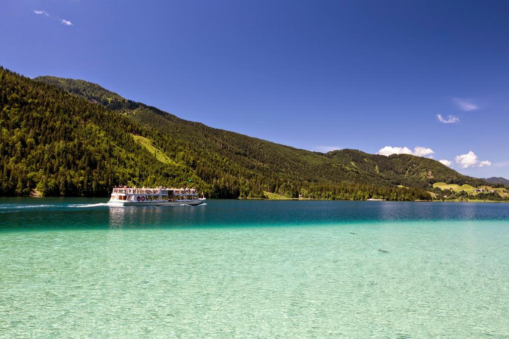 Ferienhof Obergasser Und Bergblick Weissensee Dış mekan fotoğraf