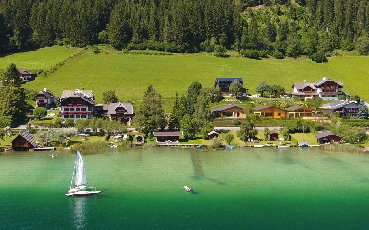 Ferienhof Obergasser Und Bergblick Weissensee Dış mekan fotoğraf